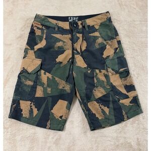 Fox Racing Overhead Cargo Boardshorts Men's Size 31 Camo EUC